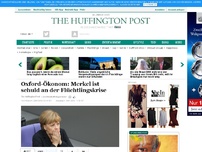 Bild zum Artikel: Oxford-Ökonom: Merkel hat Flüchtlinge auf dem Gewissen