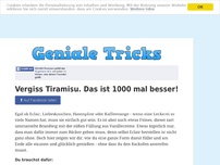 Bild zum Artikel: Vergiss Tiramisu. Das ist 1000 mal besser!