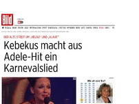 Bild zum Artikel: „Hello“ von Adele gecovert - Kebekus lästert über „Helau“