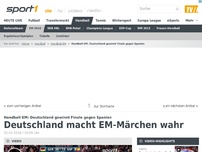 Bild zum Artikel: Gold! Deutschland macht EM-Märchen wahr