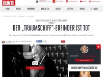 Bild zum Artikel: Der „Traumschiff“-Erfinder ist tot