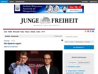 Bild zum Artikel: Die Hysterie regiert