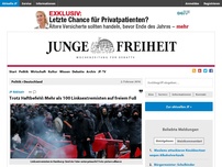 Bild zum Artikel: Trotz Haftbefehl: Mehr als 100 Linksextremisten auf freiem Fuß