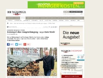 Bild zum Artikel: Holzstapel ohne Baugenehmigung - 1250 Euro Strafe