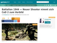 Bild zum Artikel: Wer sich einen neuen 2. Weltkriegs-Shooter wünscht, wird endlich erhört!