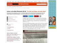 Bild zum Artikel: Lehrer schreiben Mutmach-Brief: 'Du bist wichtiger als jede Note'