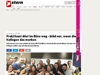 Bild zum Artikel: Geschichte aus den USA: Praktikant döst im Büro weg - blöd nur, wenn die Kollegen das merken