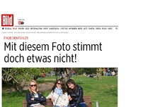 Bild zum Artikel: Finden Sie den Fehler? - Mit diesem Foto stimmt etwas nicht!