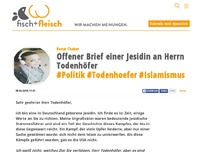 Bild zum Artikel: Offener Brief einer Jesidin an Herrn Todenhöfer - von Ronai Chaker