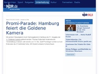 Bild zum Artikel: Goldene Kamera: Hamburg feiert internationale Gala