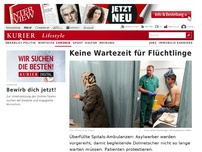 Bild zum Artikel: Keine Wartezeit für Flüchtlinge