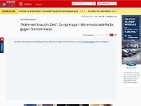 Bild zum Artikel: 'Goldene Kamera' - 'Wahrheit braucht Zeit': Dunja Hayali hät emotionale Rede gegen Fremdenhass