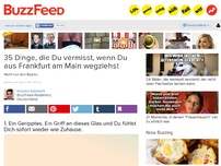 Bild zum Artikel: 35 Dinge, die Du vermisst, wenn Du aus Frankfurt am Main wegziehst