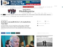 Bild zum Artikel: Seehofer unterstellt Merkel „Herrschaft des Unrechts“