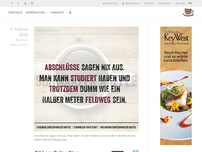 Bild zum Artikel: STUDIERT