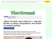 Bild zum Artikel: Tierfreund