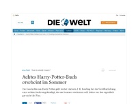 Bild zum Artikel: 'The Cursed Child': Achtes Harry-Potter-Buch erscheint im Sommer