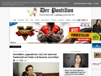 Bild zum Artikel: Vorbildlich: Jugendlicher (15) will während Fastenzeit auf Salat und Gemüse verzichten