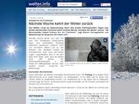 Bild zum Artikel: Nächste Woche kehrt der Winter zurück