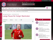 Bild zum Artikel: Sprunggelenksfraktur:Lange Pause für Holger Badstuber