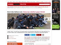 Bild zum Artikel: Streit über Balkanroute: Osteuropa rebelliert gegen Merkel