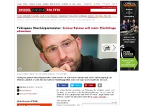 Bild zum Artikel: Tübingens Oberbürgermeister: Grüner Palmer will mehr Flüchtlinge abweisen