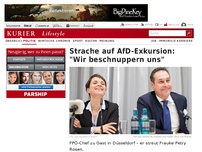 Bild zum Artikel: Strache auf AfD-Exkursion: 'Wir beschnuppern uns'