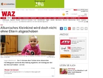 Bild zum Artikel: Kleinkind aus Medebach soll allein nach Albanien ausreisen