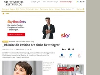 Bild zum Artikel: Interview mit AfD-Chefin Frauke Petry: „Ich halte die Position der Kirche  für verlogen“