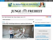 Bild zum Artikel: „Luxus-Asyl“: Flüchtlinge bekommen nagelneue Reihenhäuser