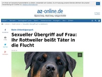 Bild zum Artikel: Beim Uhlenköperpark: Sexueller Übergriff auf Hundebesitzerin