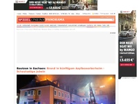 Bild zum Artikel: Sachsen: Brand in künftigem Asylbewerberheim in Bautzen
