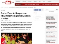 Bild zum Artikel: Guter Zweck: Burger von FREI.WILD singt mit Kindern – Video