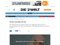 Bild zum Artikel: 'Löwenzahn'-Moderator: Peter Lustig ist tot