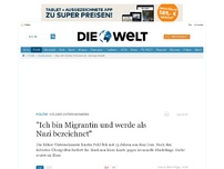 Bild zum Artikel: Kölner Unternehmerin: 'Ich bin Migrantin und werde als Nazi bezeichnet'
