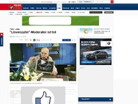 Bild zum Artikel: Im Alter von 78 Jahren - 'Löwenzahn'-Moderator Peter Lustig ist tot