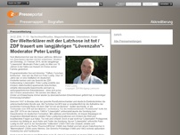 Bild zum Artikel: Der Welterklärer mit der Latzhose ist tot / ZDF trauert um langjährigen 'Löwenzahn'-Moderator Peter Lustig