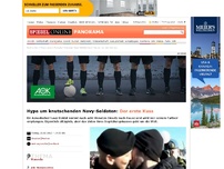 Bild zum Artikel: Hype um knutschenden Navy-Soldaten: Der erste Kuss