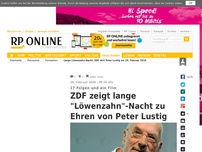 Bild zum Artikel: 17 Folgen und ein Film - ZDF zeigt lange 'Löwenzahn'-Nacht zu Ehren von Peter Lustig