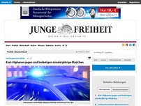 Bild zum Artikel: Kiel: Afghanen jagen und belästigen minderjährige Mädchen