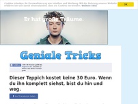 Bild zum Artikel: Dieser Teppich kostet keine 30 Euro. Wenn du ihn komplett siehst, bist du hin und weg.