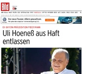 Bild zum Artikel: Hoeneß ein freier Mann - Ex-Bayern-Präsident aus Haft entlassen