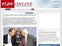 Bild zum Artikel: CDU-Programm 2002: »Weitere Zuwanderung führt zum Bürgerkrieg« (Enthüllungen)