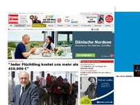 Bild zum Artikel: 'Jeder Flüchtling kostet uns mehr als 450.000 '