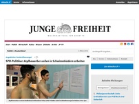 Bild zum Artikel: SPD-Politiker: Asylbewerber sollen in Schwimmbädern arbeiten