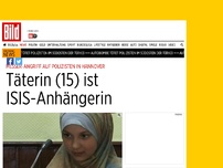 Bild zum Artikel: Messerangriff auf Polizei - Täterin (15) ist ISIS-Anhängerin