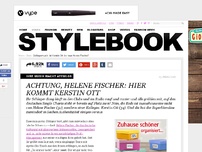 Bild zum Artikel: Achtung, Helene: Hier 
kommt Kerstin Ott!