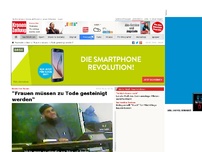 Bild zum Artikel: 'Frauen müssen zu Tode gesteinigt werden'