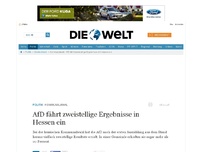 Bild zum Artikel: Kommunalwahl: AfD kommt in hessischen Städten auf zweistellige Ergebnisse