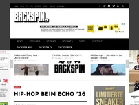 Bild zum Artikel: Hip-Hop beim Echo ’16
